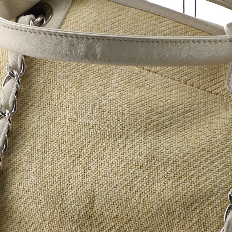 Women's or Men's Chanel Deauville Tote Canvas Large