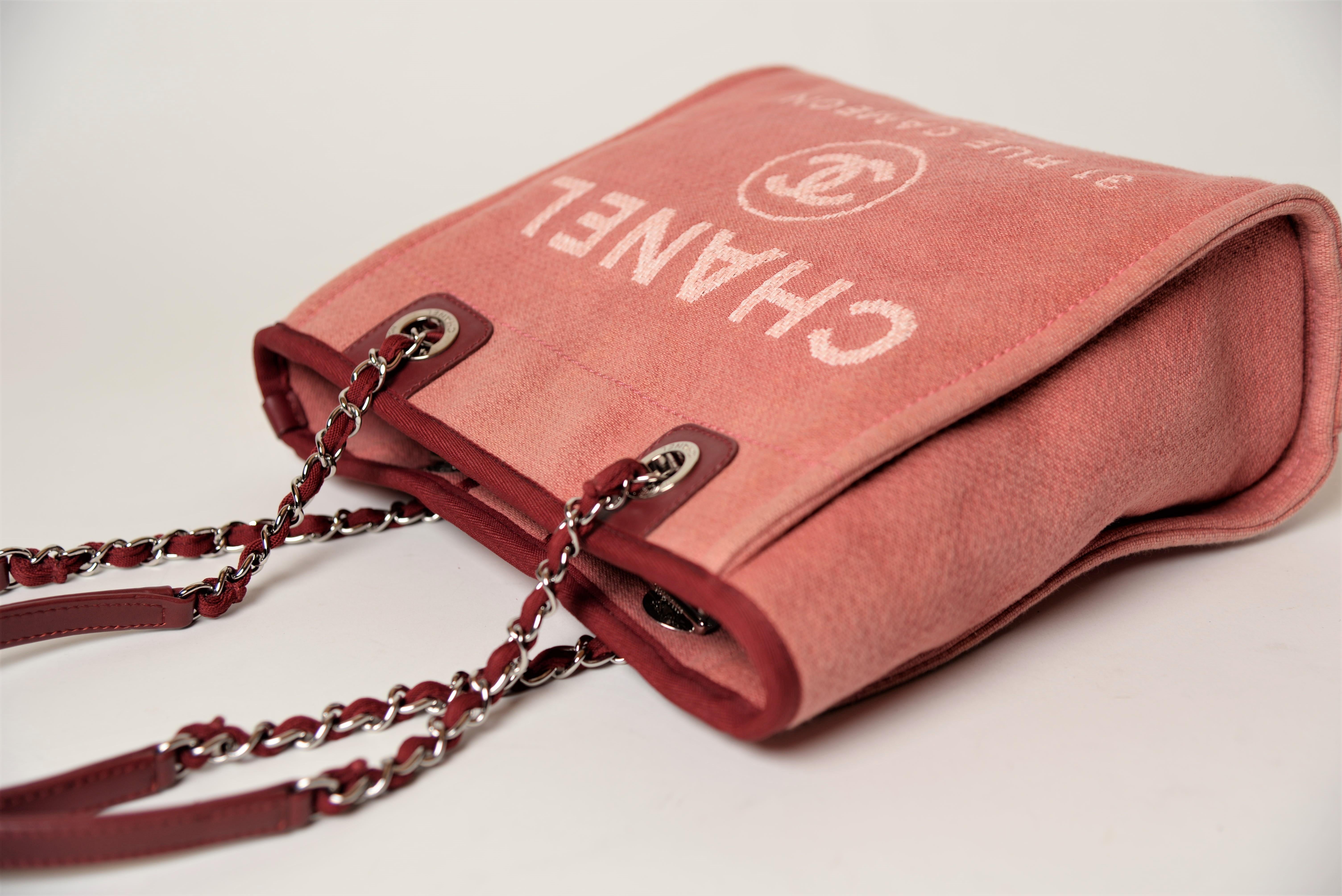 chanel bag canvas