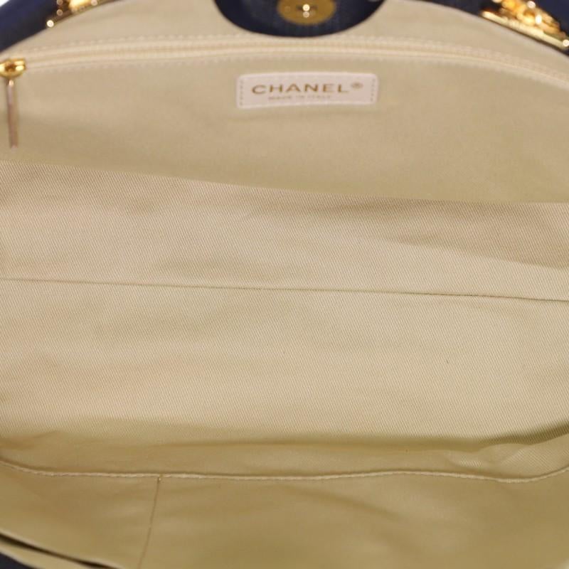 Chanel Deauville Tote Denim Small 2