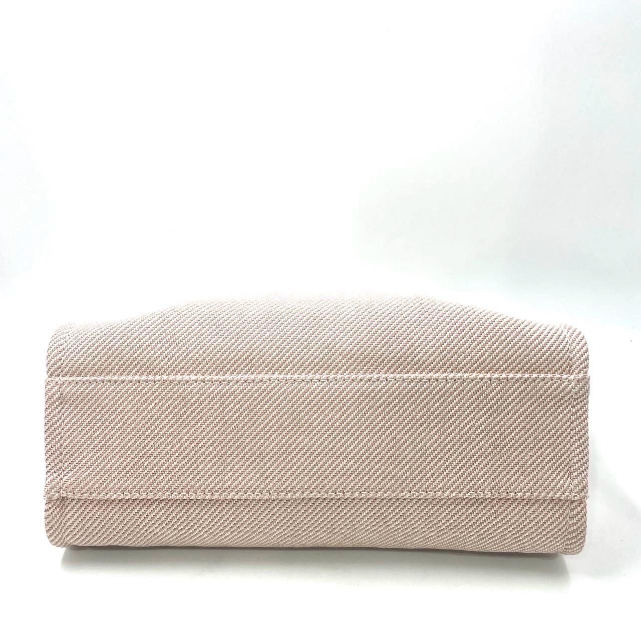 Chanel Deauville Fourre-tout rose clair en cuir avec sangle en chaîne, petit modèle 34 cm en vente 5