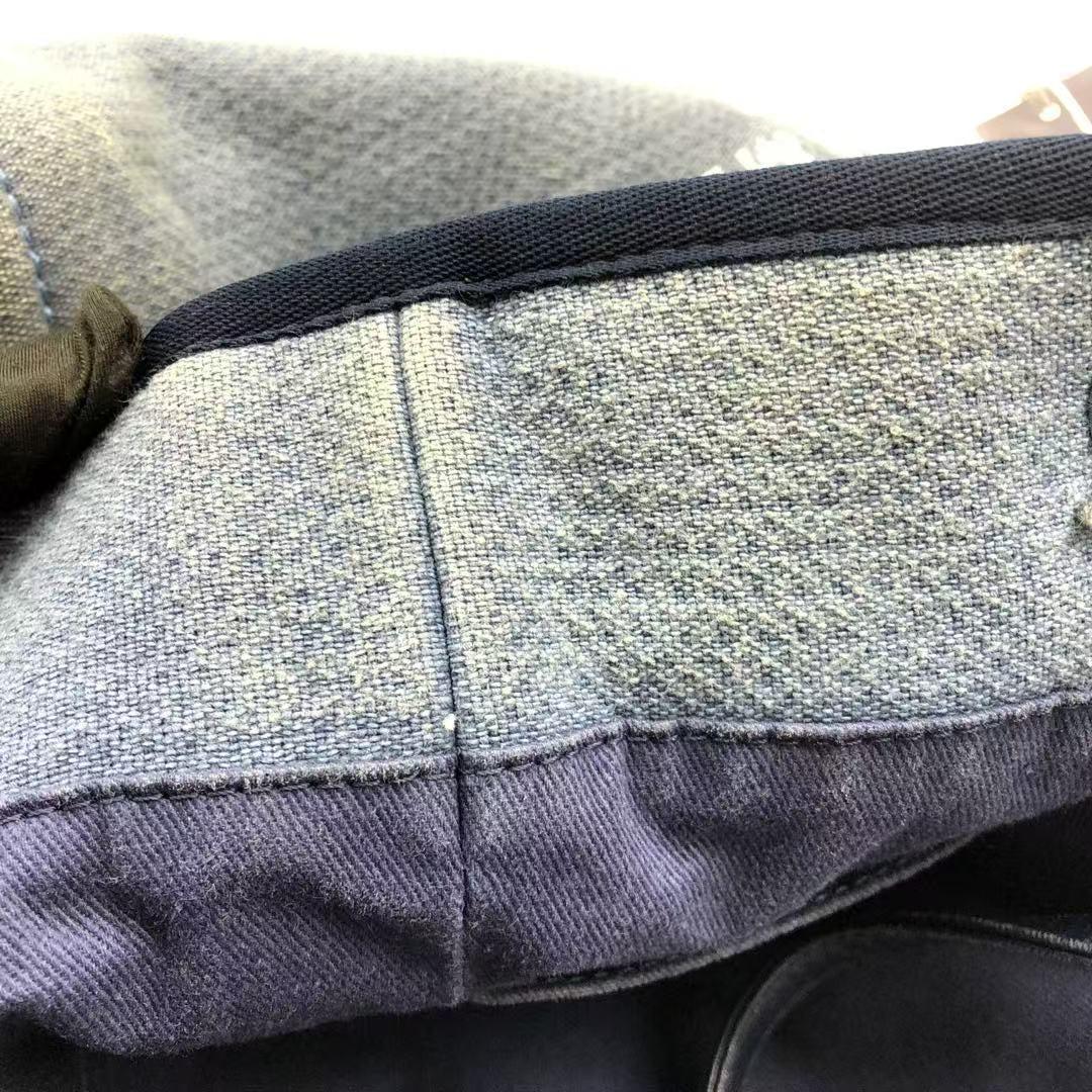 Chanel Deauville Tote Medium Navy Denim Top Handle 2012 4