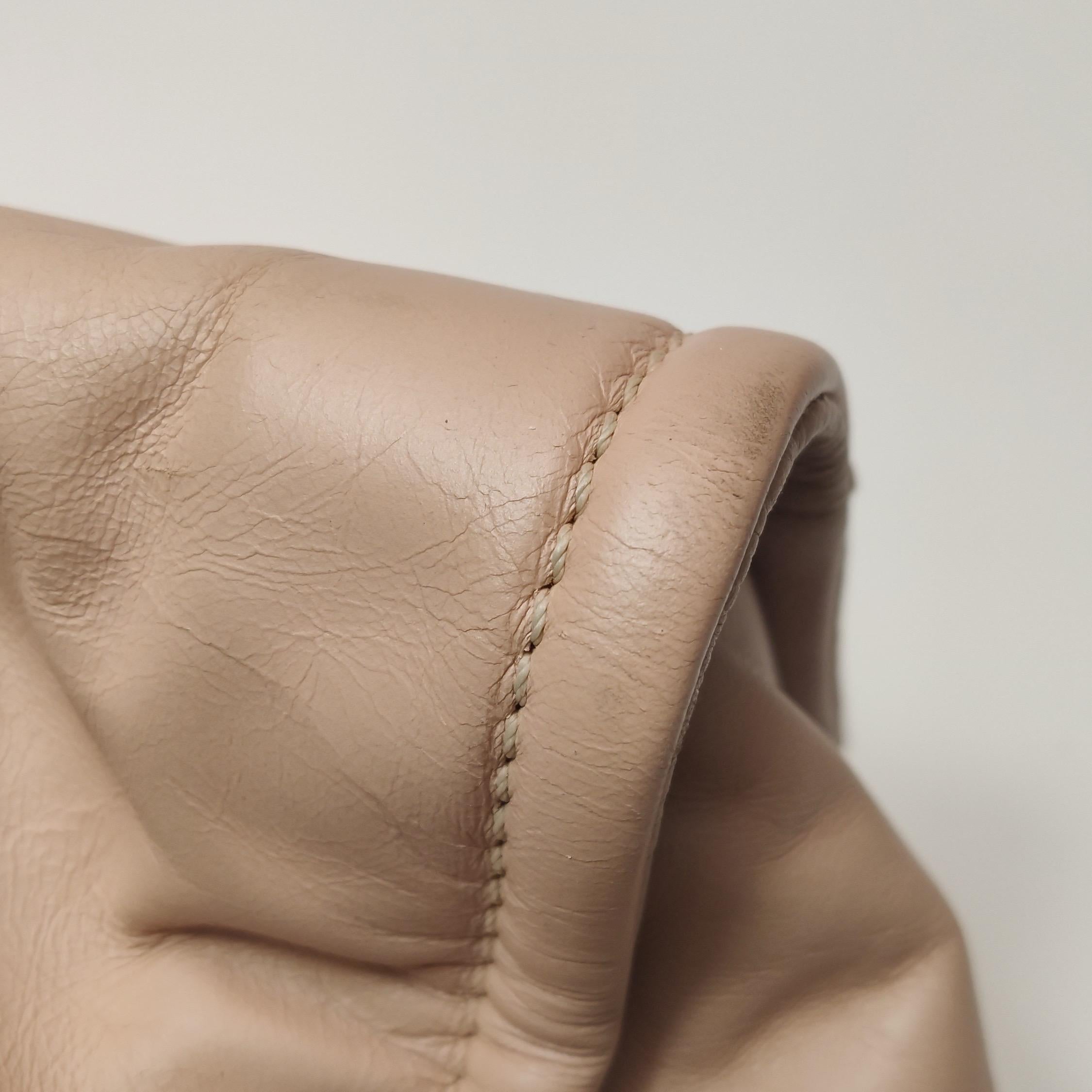 Chanel Deauville Tote Medium Pink Leather Leather Chain Straps en vente 14