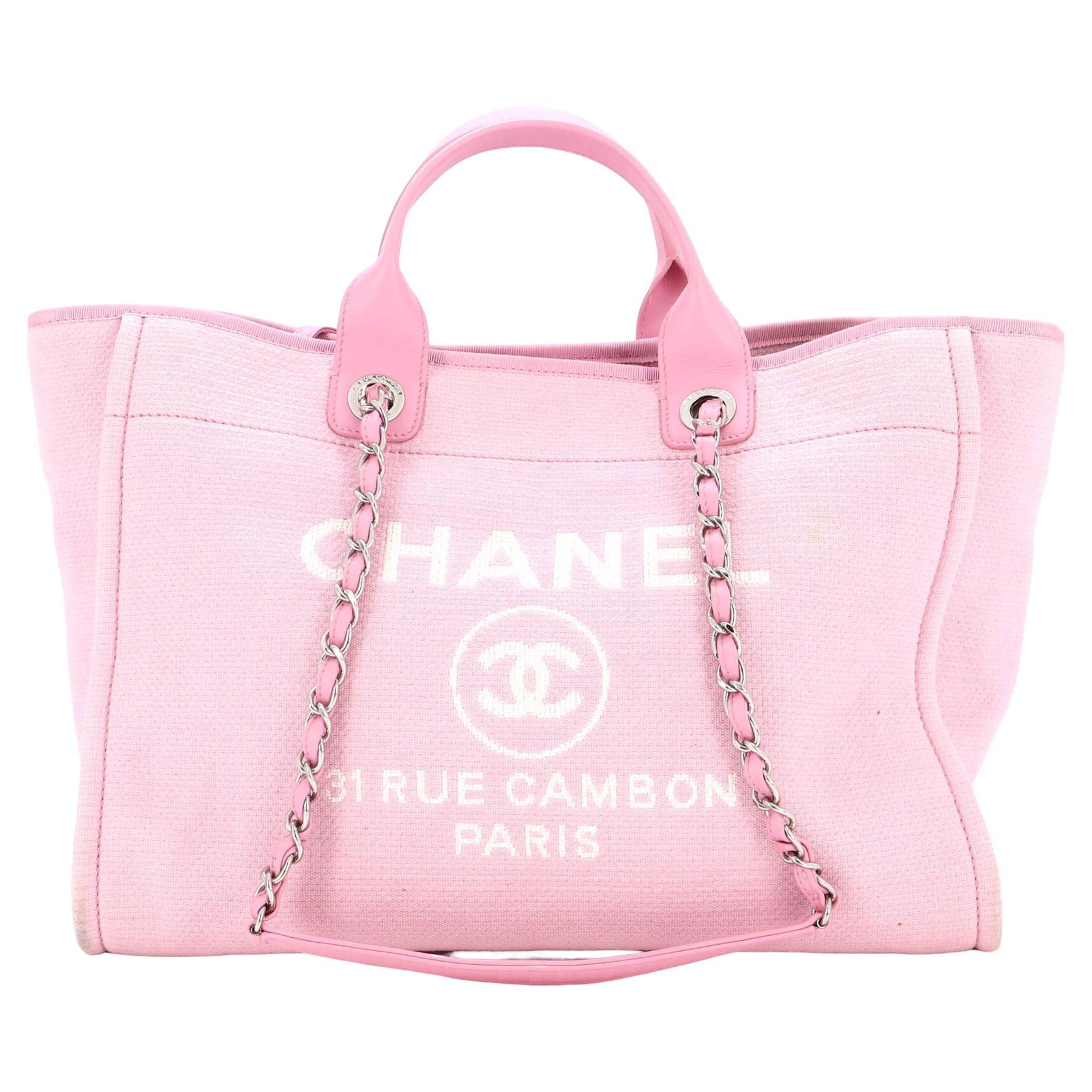 Chanel Pink Deauville - 7 For Sale on 1stDibs