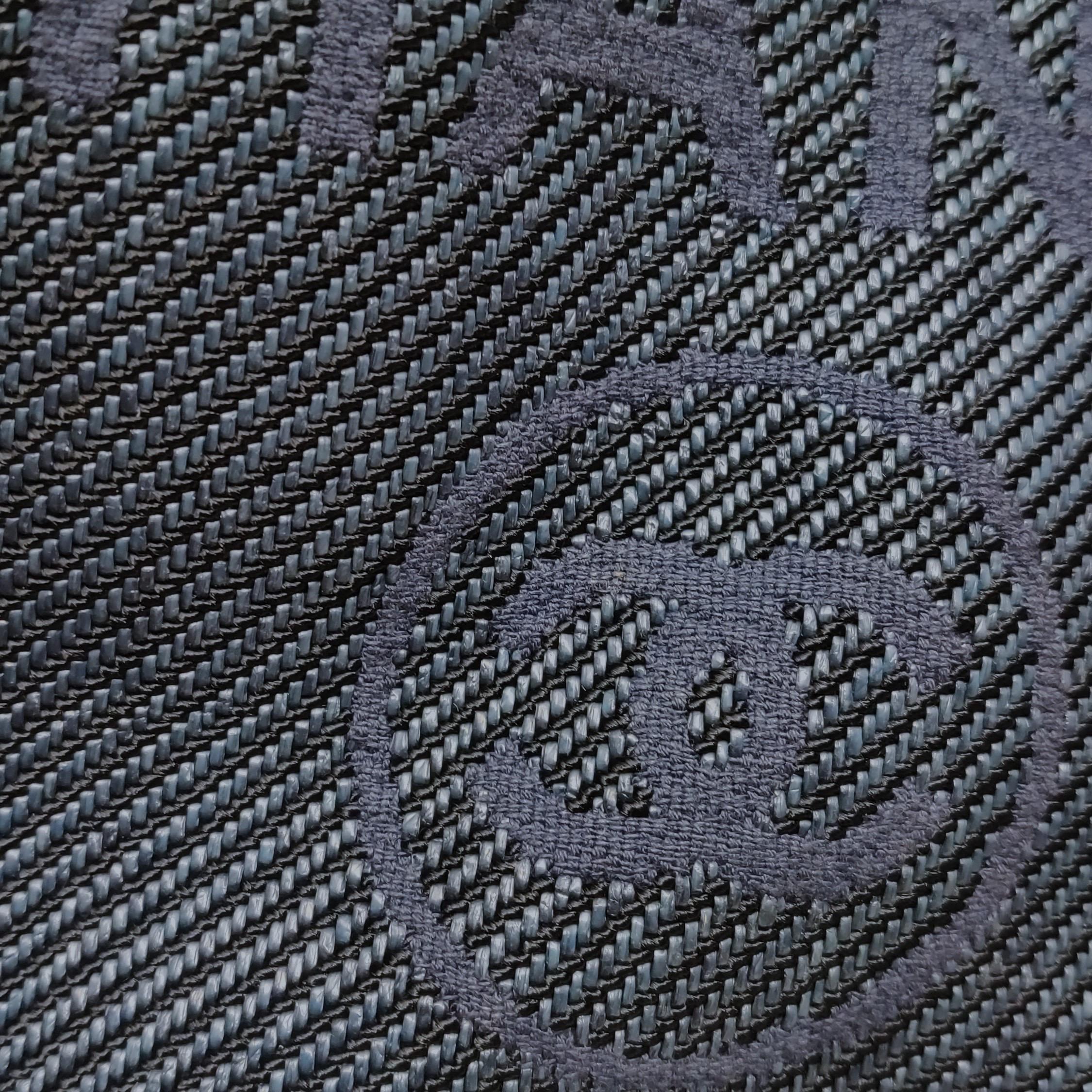 Chanel Deauville Tote Tela Vaquera Azul Marino Correa Cadena Piel Pequeño 34cm en venta 5