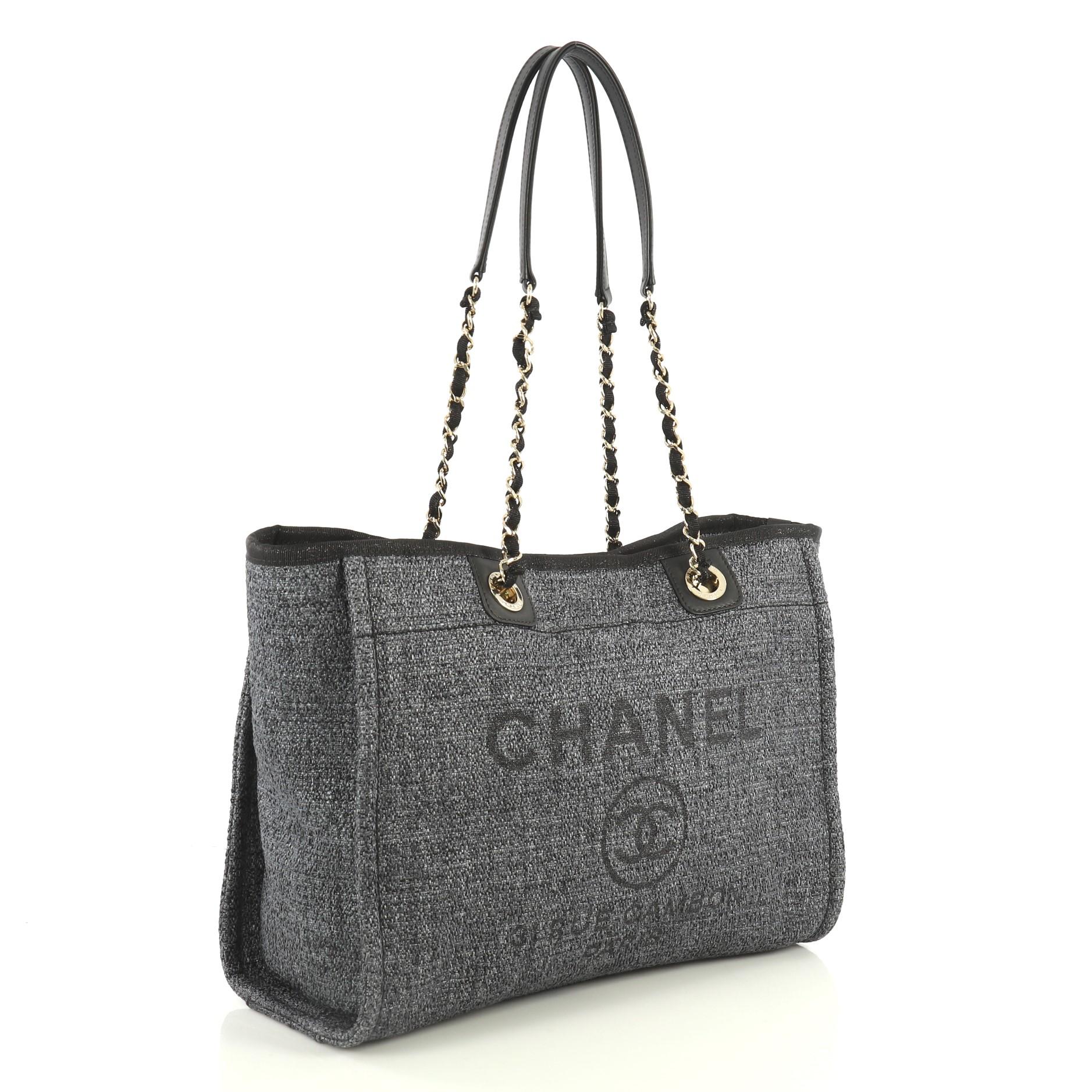 Chanel deauville inspired tote new arrivals