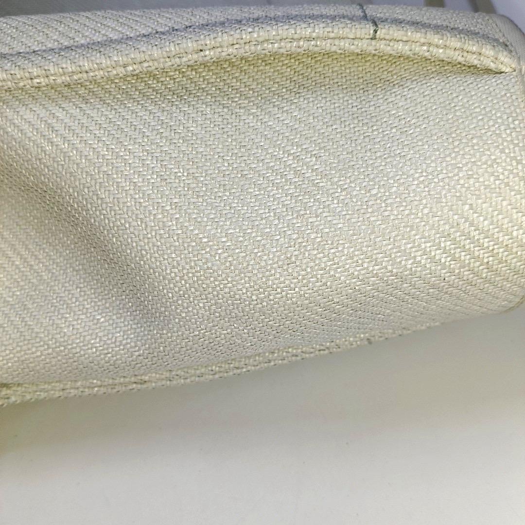 Chanel Deauville Tote Small Light Blue Denim Top Handle 3