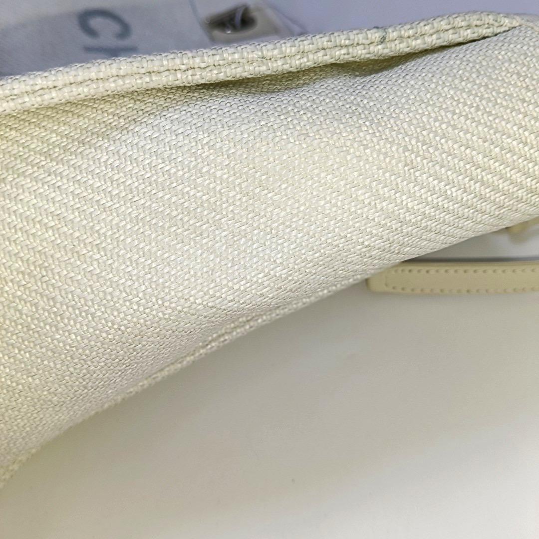 Chanel Deauville Tote Small Light Blue Denim Top Handle 4
