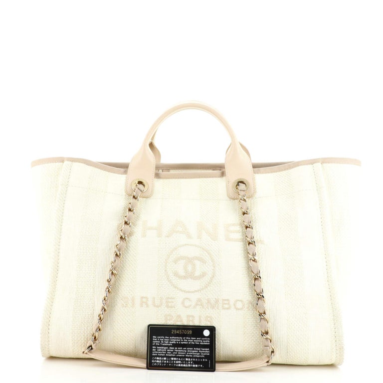 CHANEL, WHITE LEATHER AND VINYL TOTE BAG, Chanel: Handbags and  Accessories, 2020