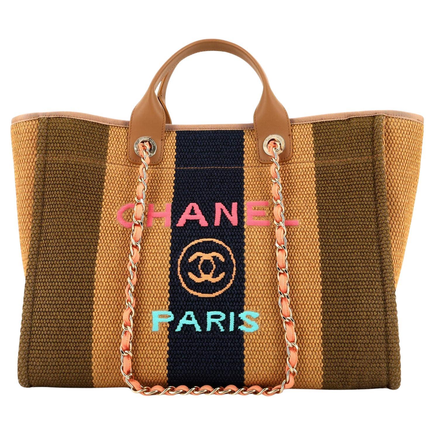 Chanel Canvas Tote - 130 For Sale on 1stDibs