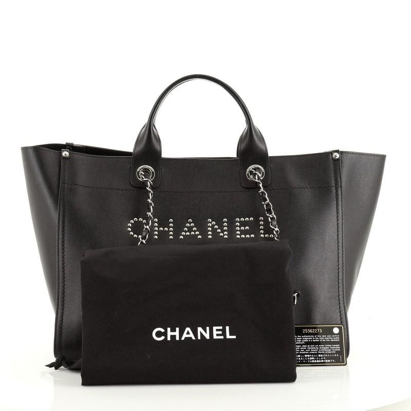 chanel deauville black