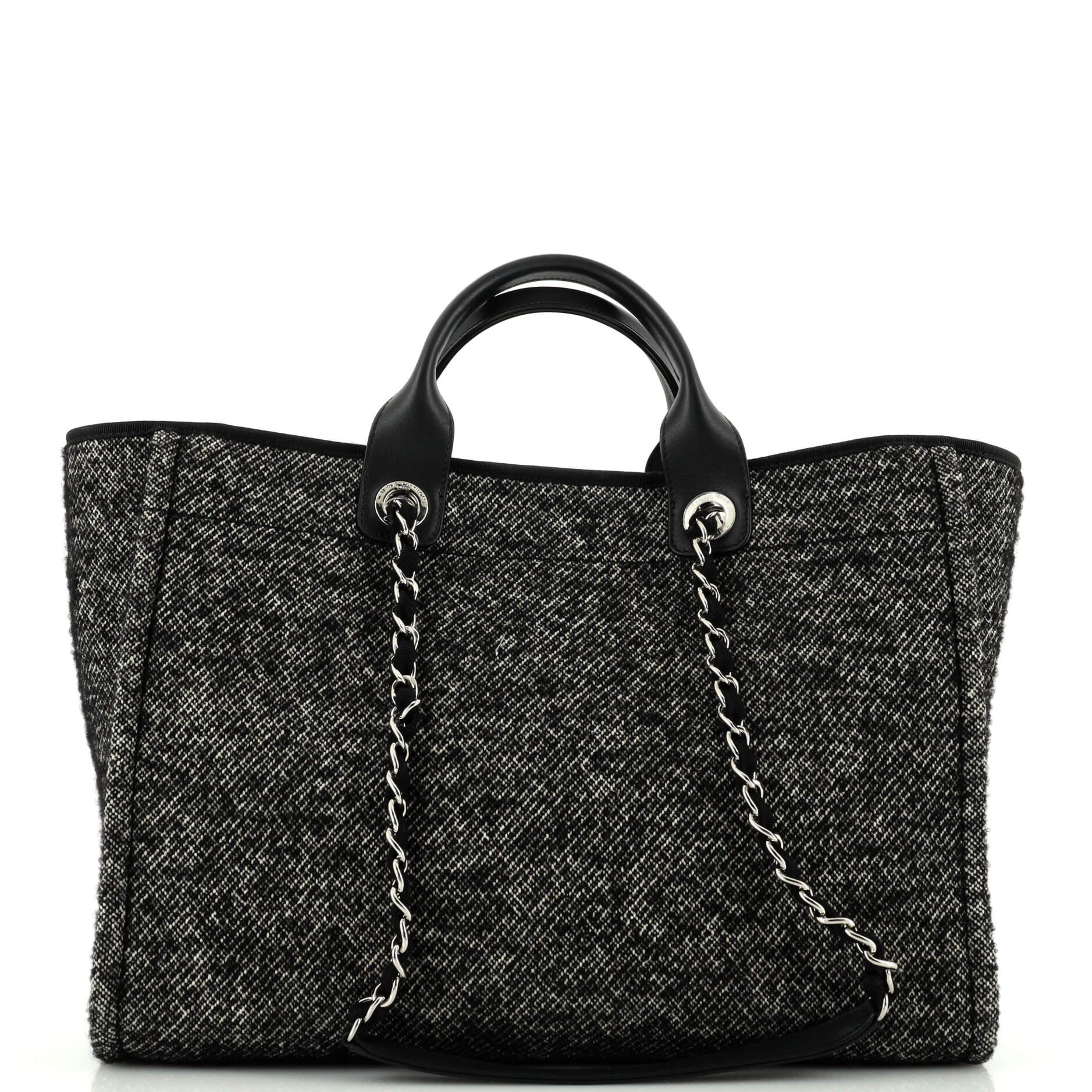Women's or Men's Chanel Deauville Tote Wool Large