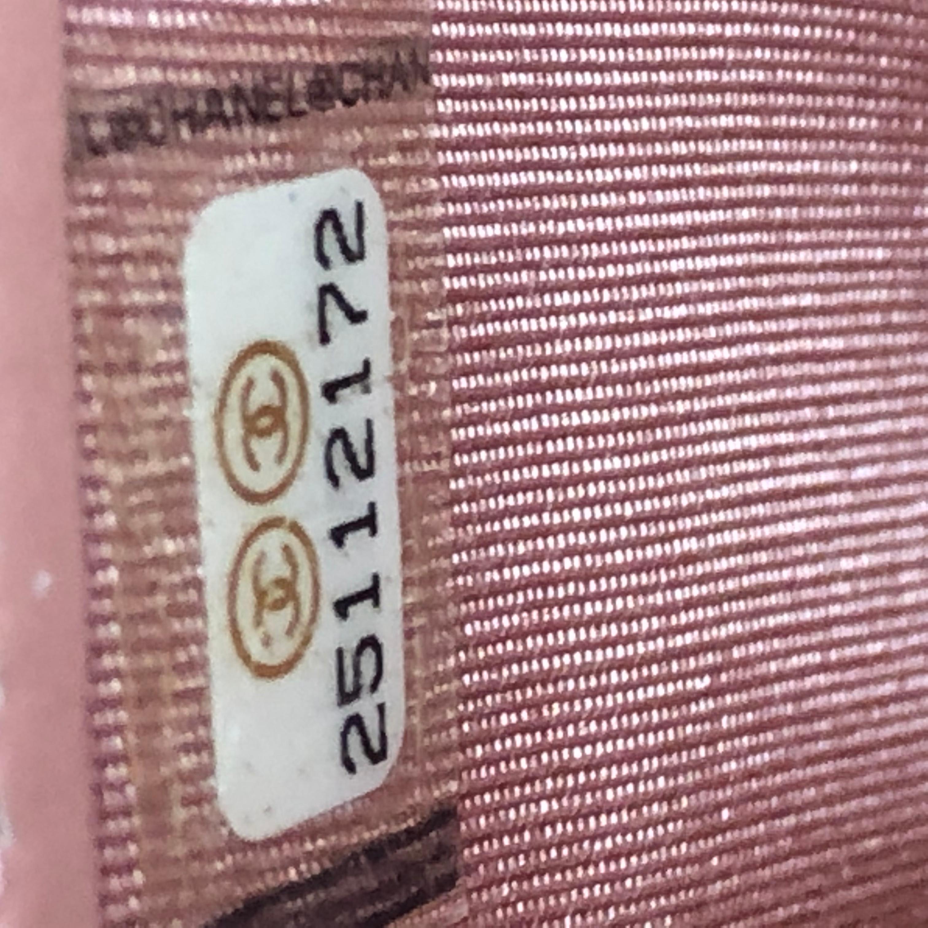 Chanel Deauville Zip Around Wallet Raffia Long 1