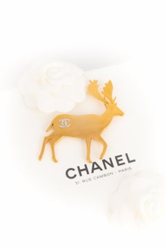 Chanel deer brooch 2001