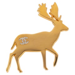 Chanel deer brooch 2001