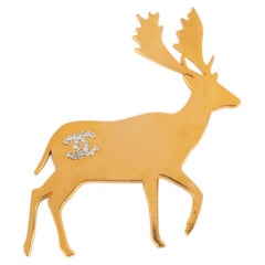 Chanel deer brooch 2001