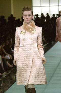 Chanel Deer Brooch in Gold Metal & Swarovski Strass, 2001