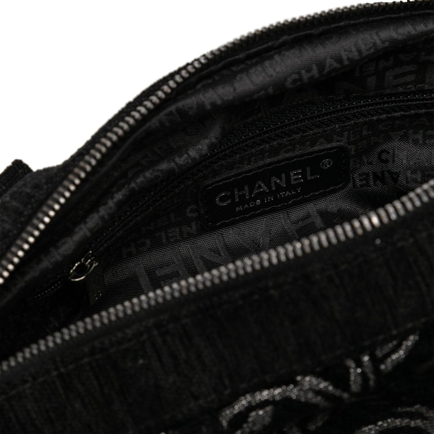 Chanel Denim Chain Bowler Bag In Good Condition For Sale In London, GB