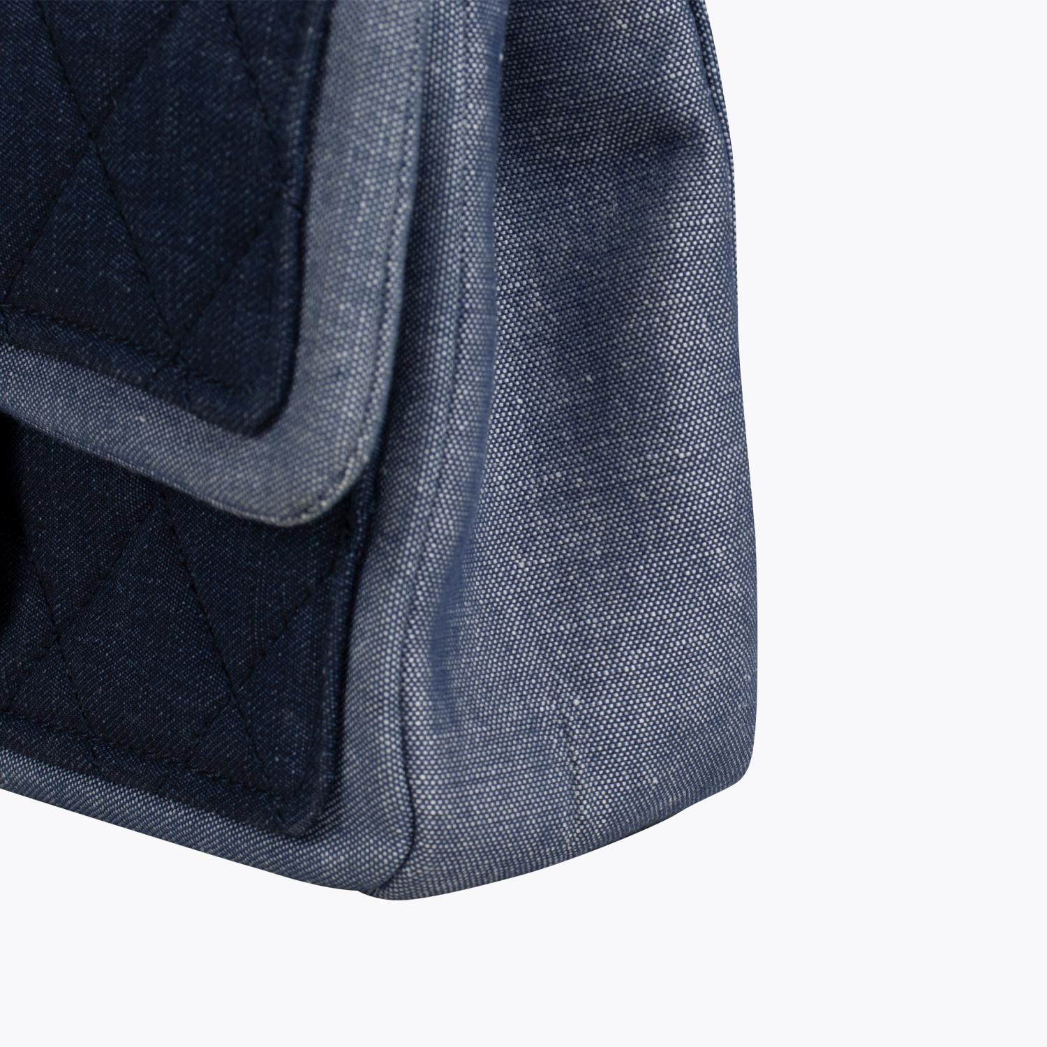 Chanel Denim Classic Flap Bag For Sale 5