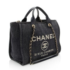 Chanel Denim Deauville Small Tote