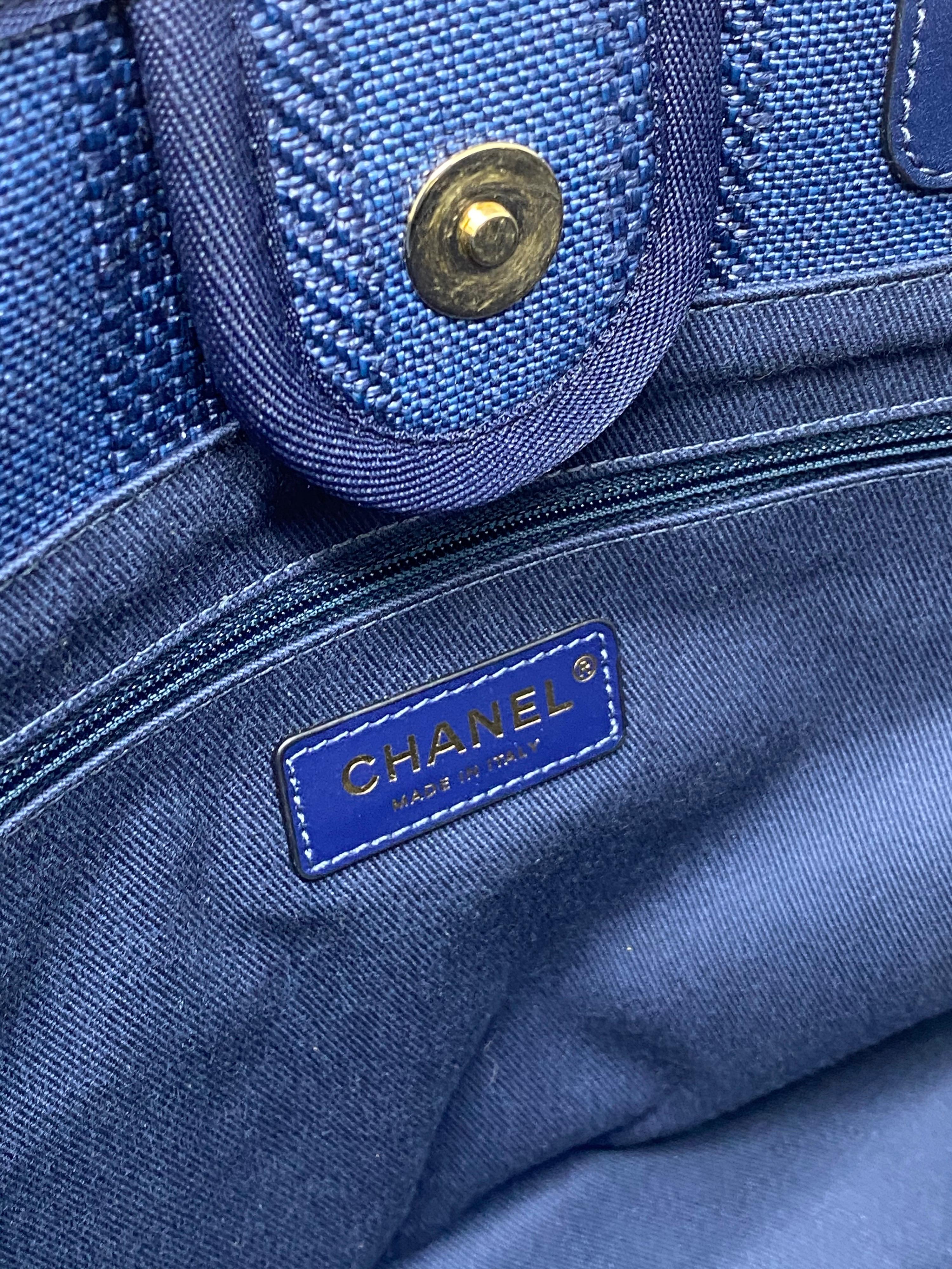 Chanel Denim Deauville-Tasche 5