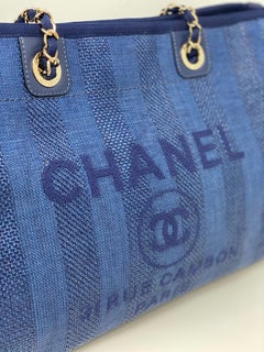 Chanel Denim Deauville Tote