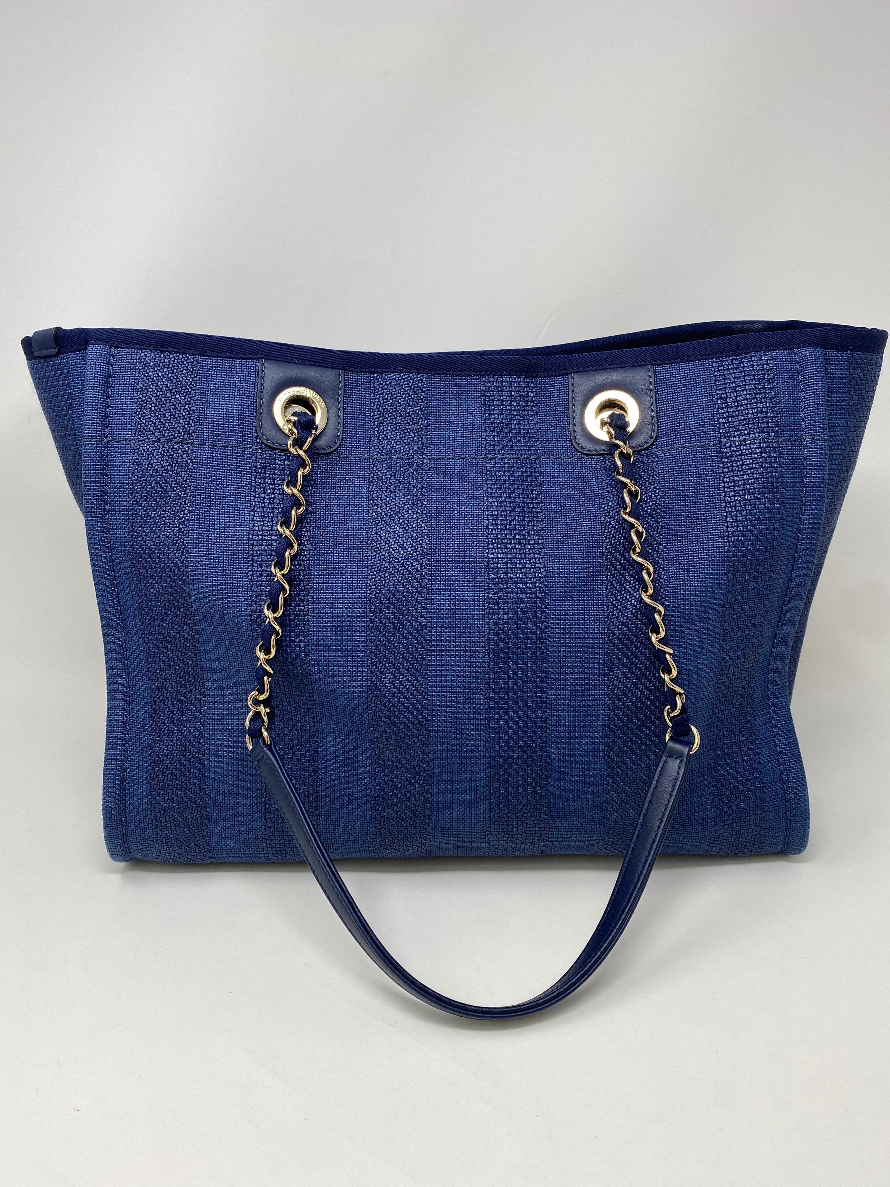 Chanel Denim Deauville-Tasche 1
