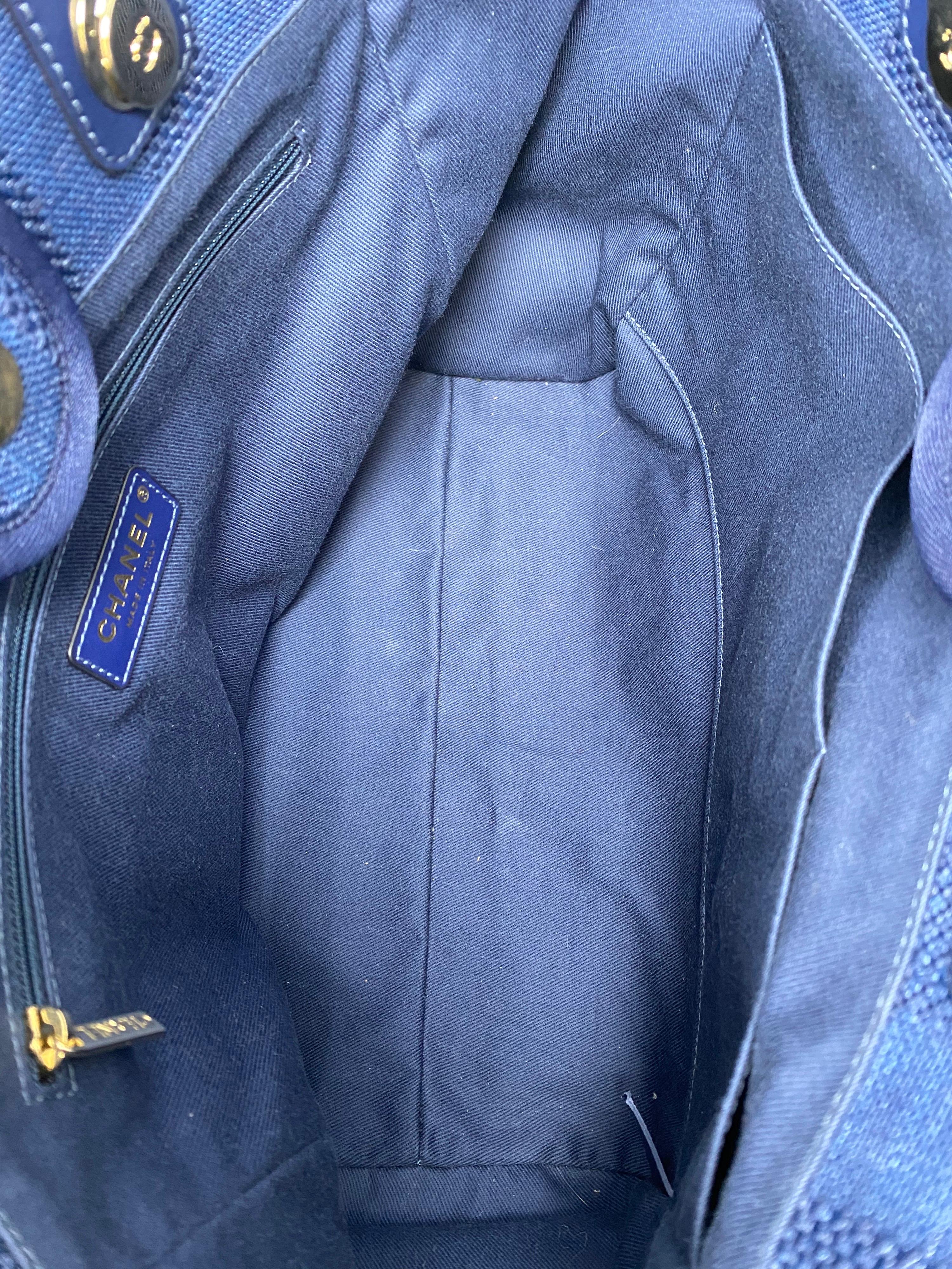 Chanel Denim Deauville-Tasche 4