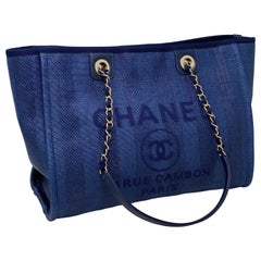 Chanel Denim Deauville Tote