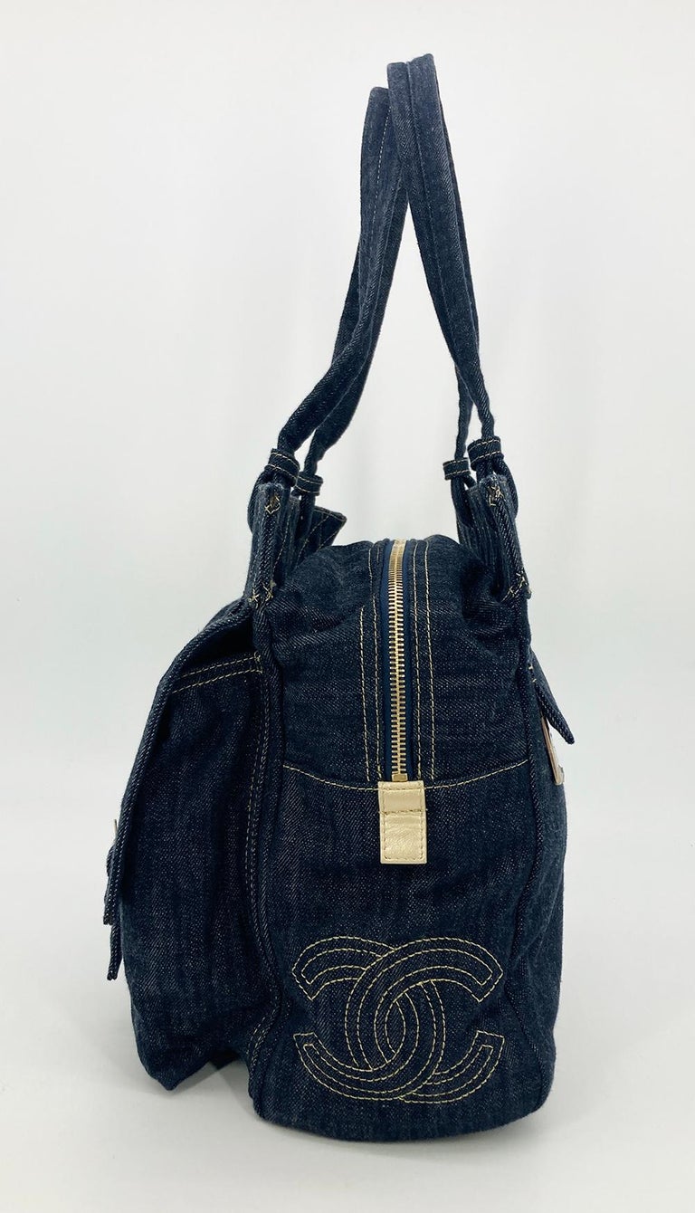 Bchalle Denim Bag Lt Denim Double Pocket