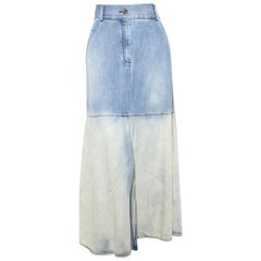 Chanel Denim Maxi Skirt Resort 2011 Collection