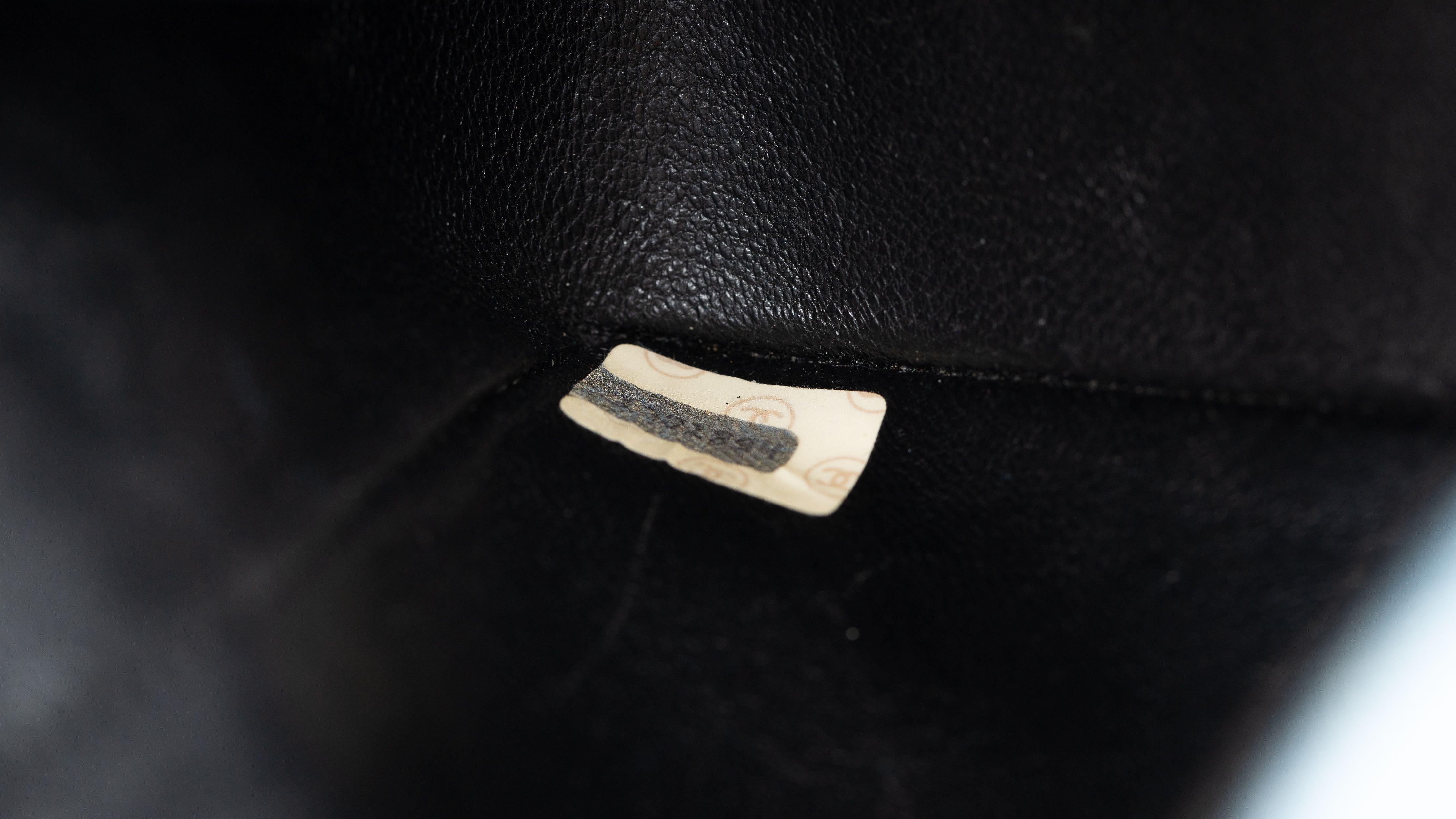 Chanel Denim Mini Steppdecke Umschlagtasche im Angebot 5