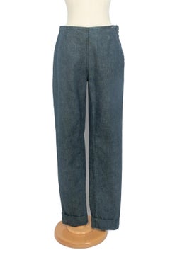 Pantalon en jean Chanel 2000