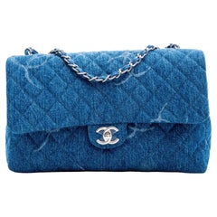 Chanel Jumbo Blue - 13 For Sale on 1stDibs