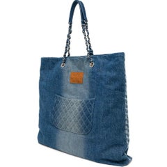 Chanel Denim-Shopper-Tasche