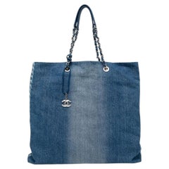 Chanel Denim-Shopper-Tasche