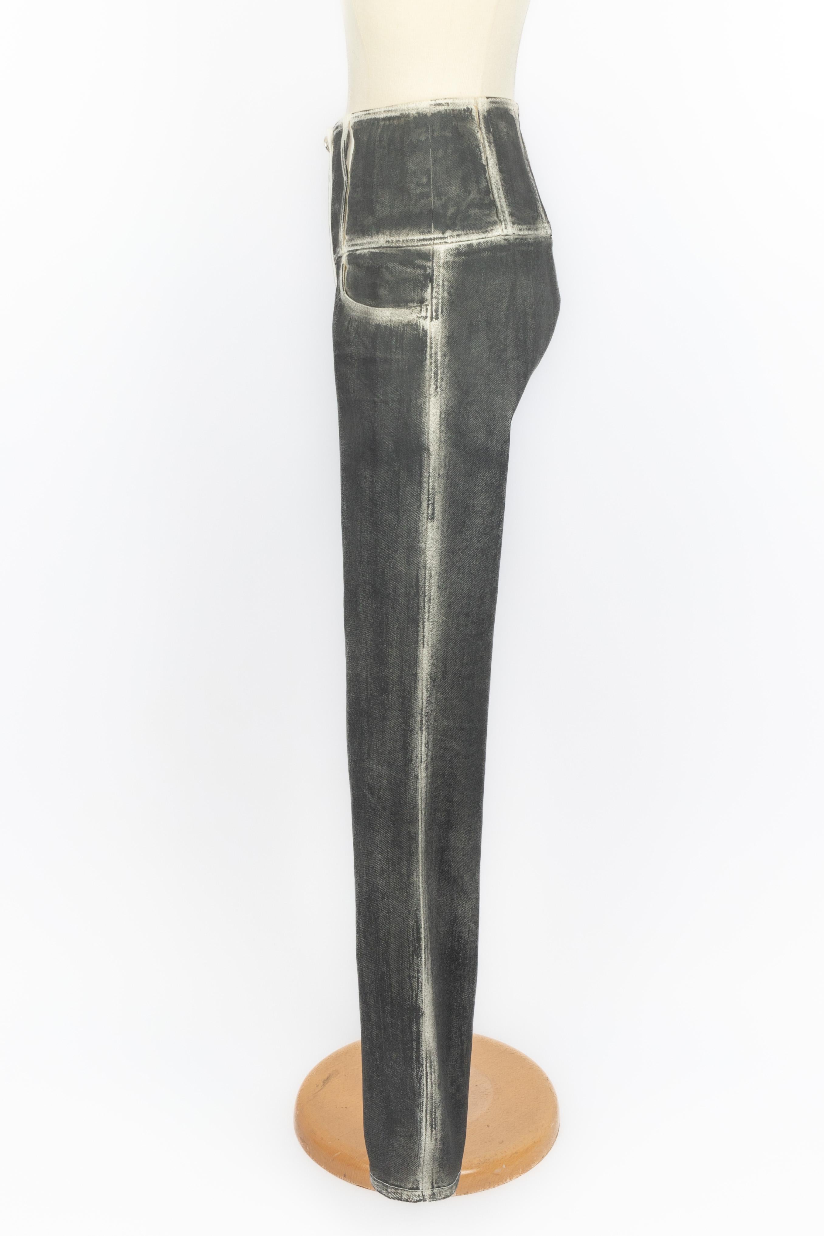 De las mujeres Pantalón vaquero Chanel en venta