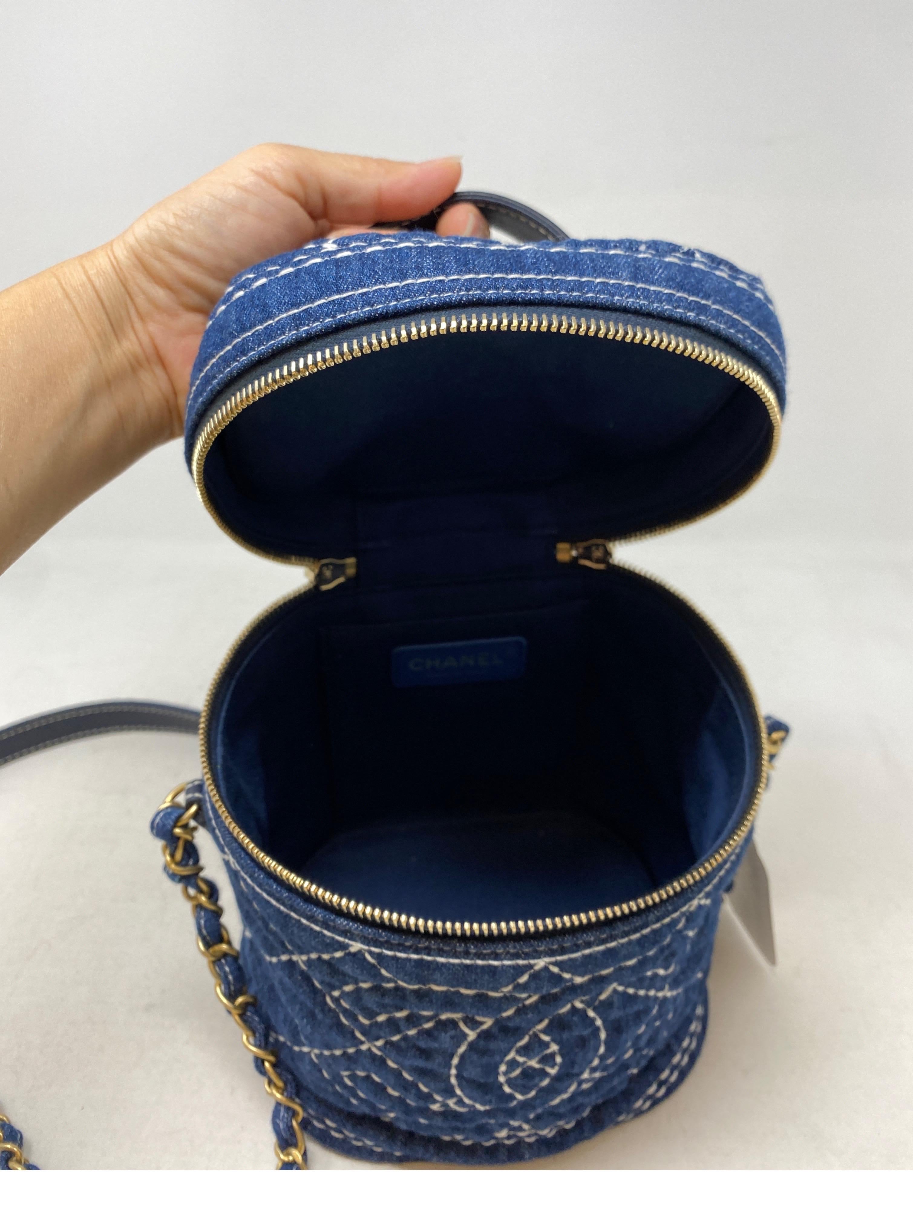 Chanel Denim Vanity Bag  3