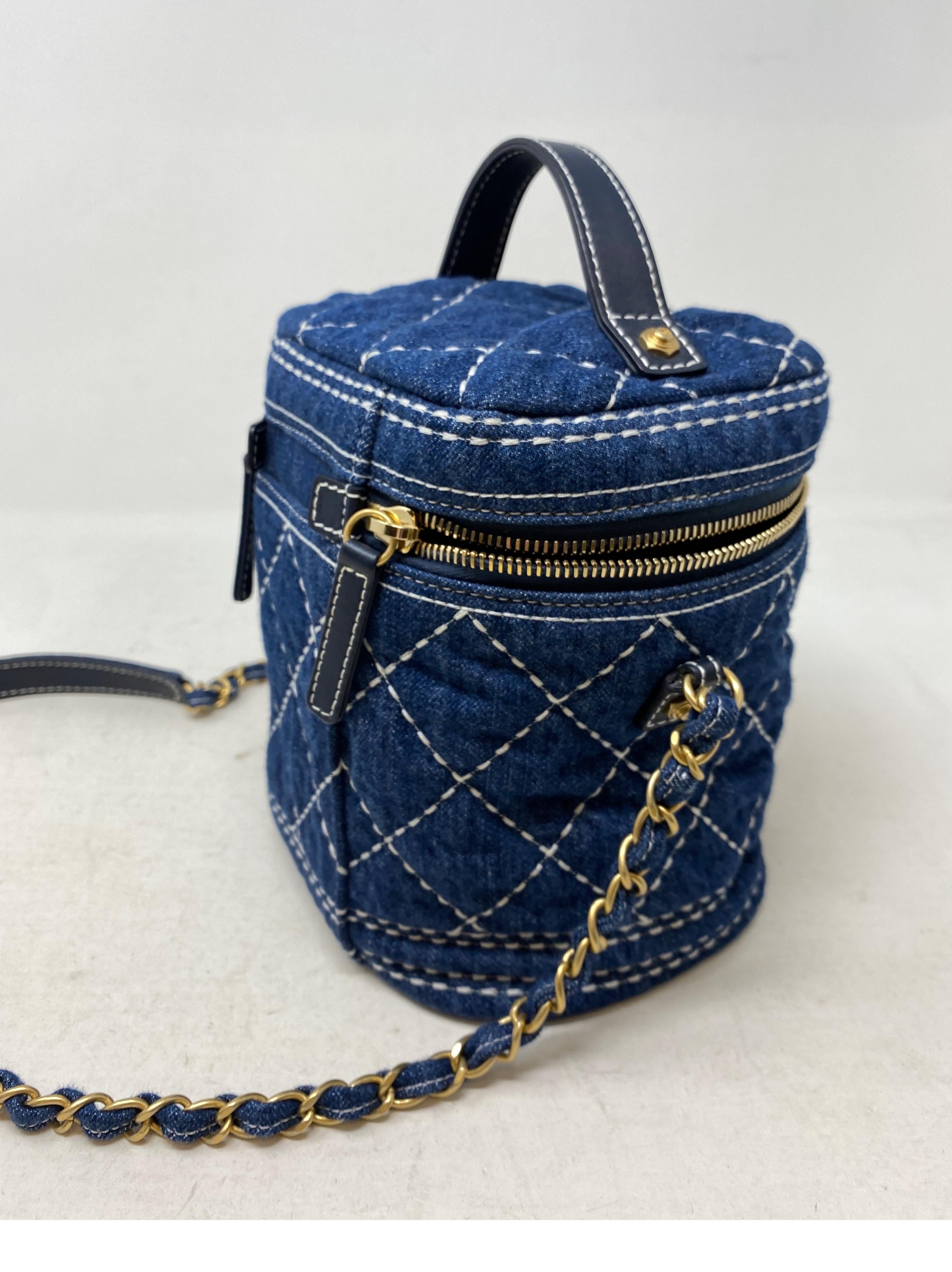 Chanel Denim Vanity Bag  6