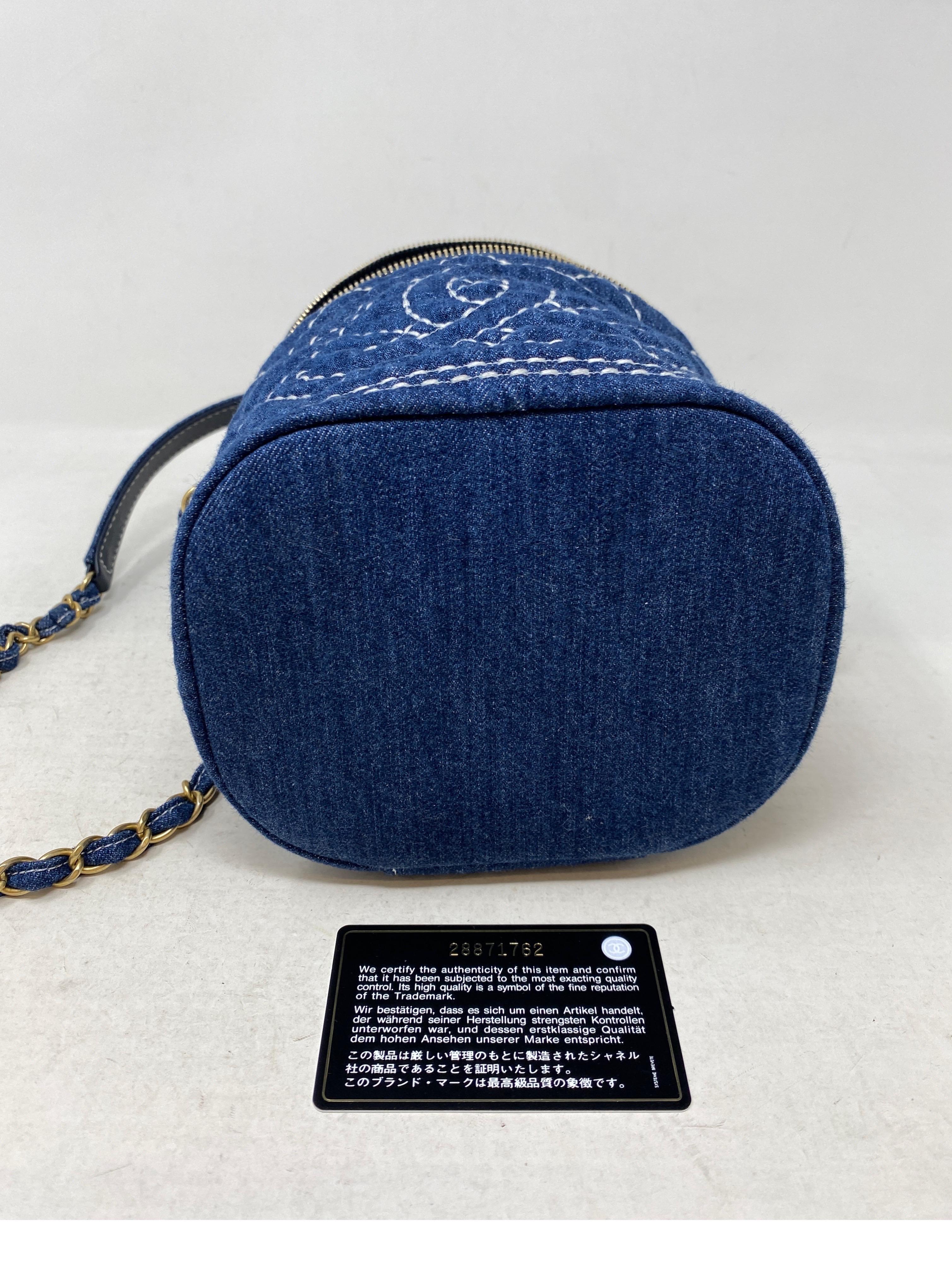 Chanel Denim Vanity Bag  12