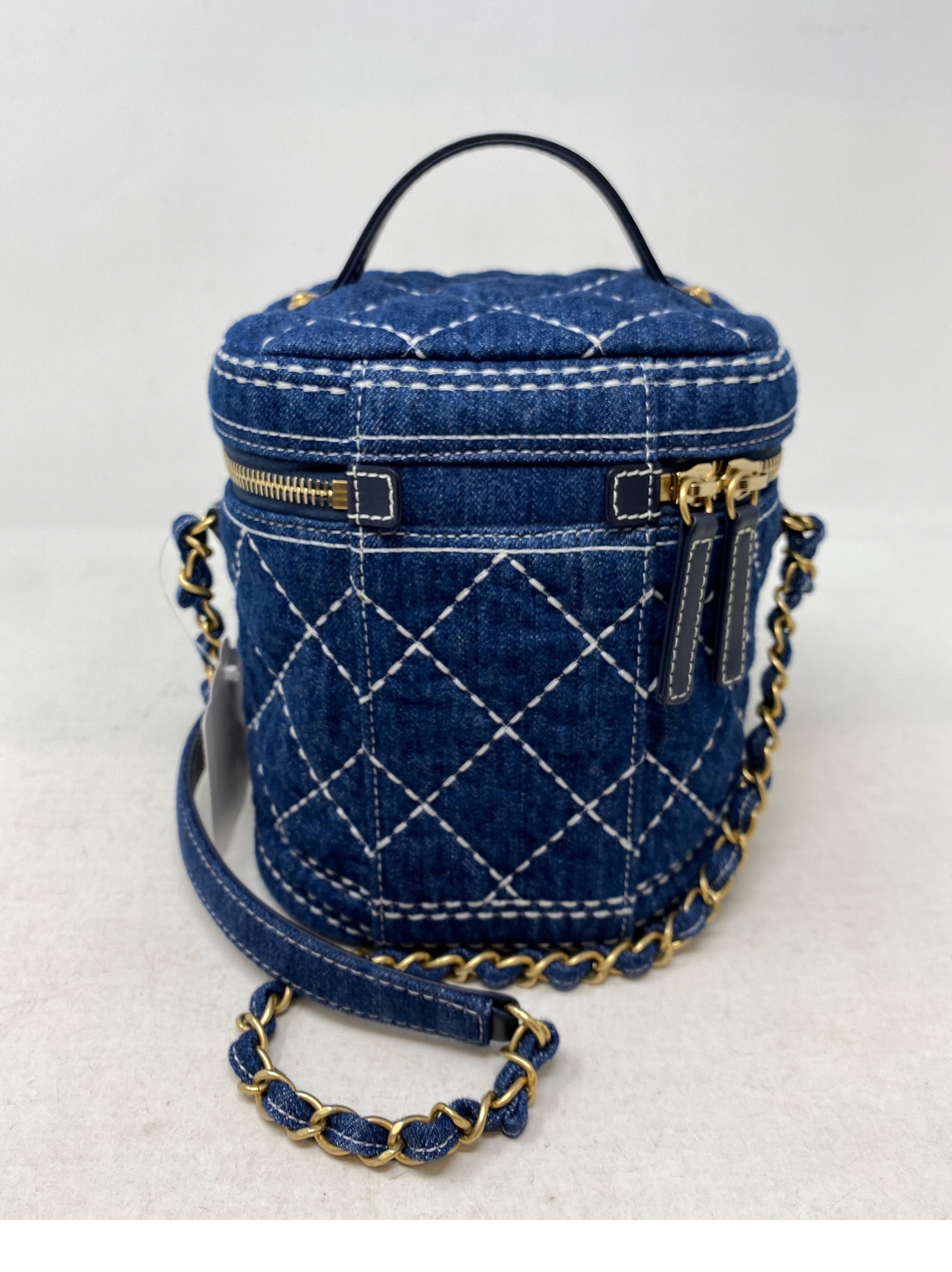 Chanel Denim Vanity Bag  1