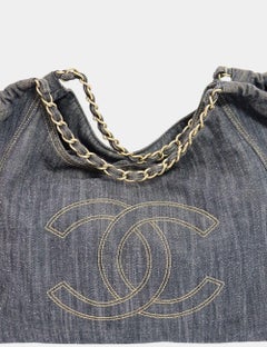 Chanel Denim XL Coco Cabas Tote