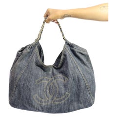 Chanel Denim XL Coco Cabas Tote