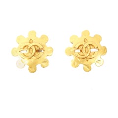 Chanel Design Coco Mark Earring, 1994 Vintage Chanel Design Coco Mark Earring, 1994