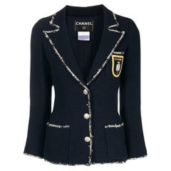 Chanel Devil Wears Prada Iconic CC Patch Tweed Jacket