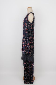 Chanel Devoured Silk Velvet Set, 1997