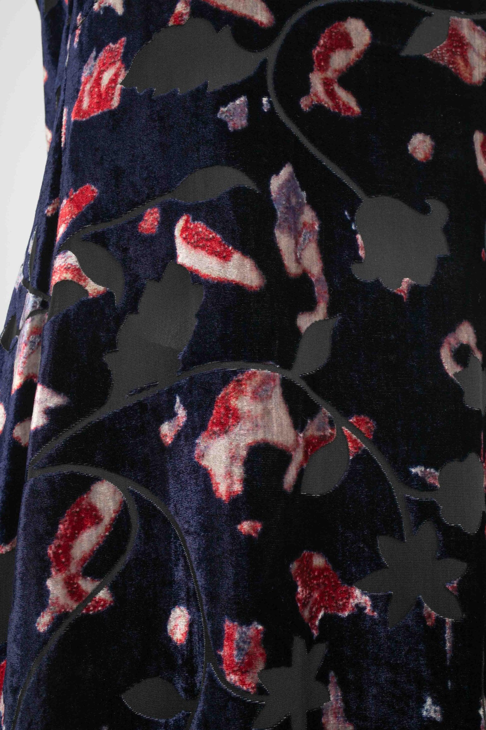 Set di velluto di seta Chanel Devoured, 1997 in vendita 2