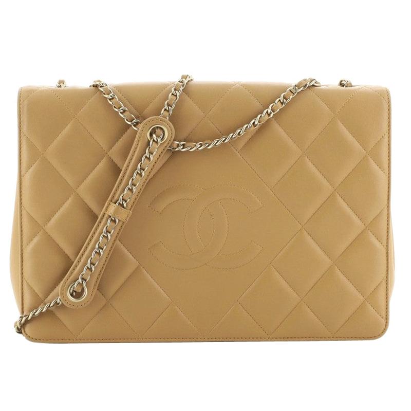 Chanel Diamond CC Flap Bag Quilted Lambskin Medium