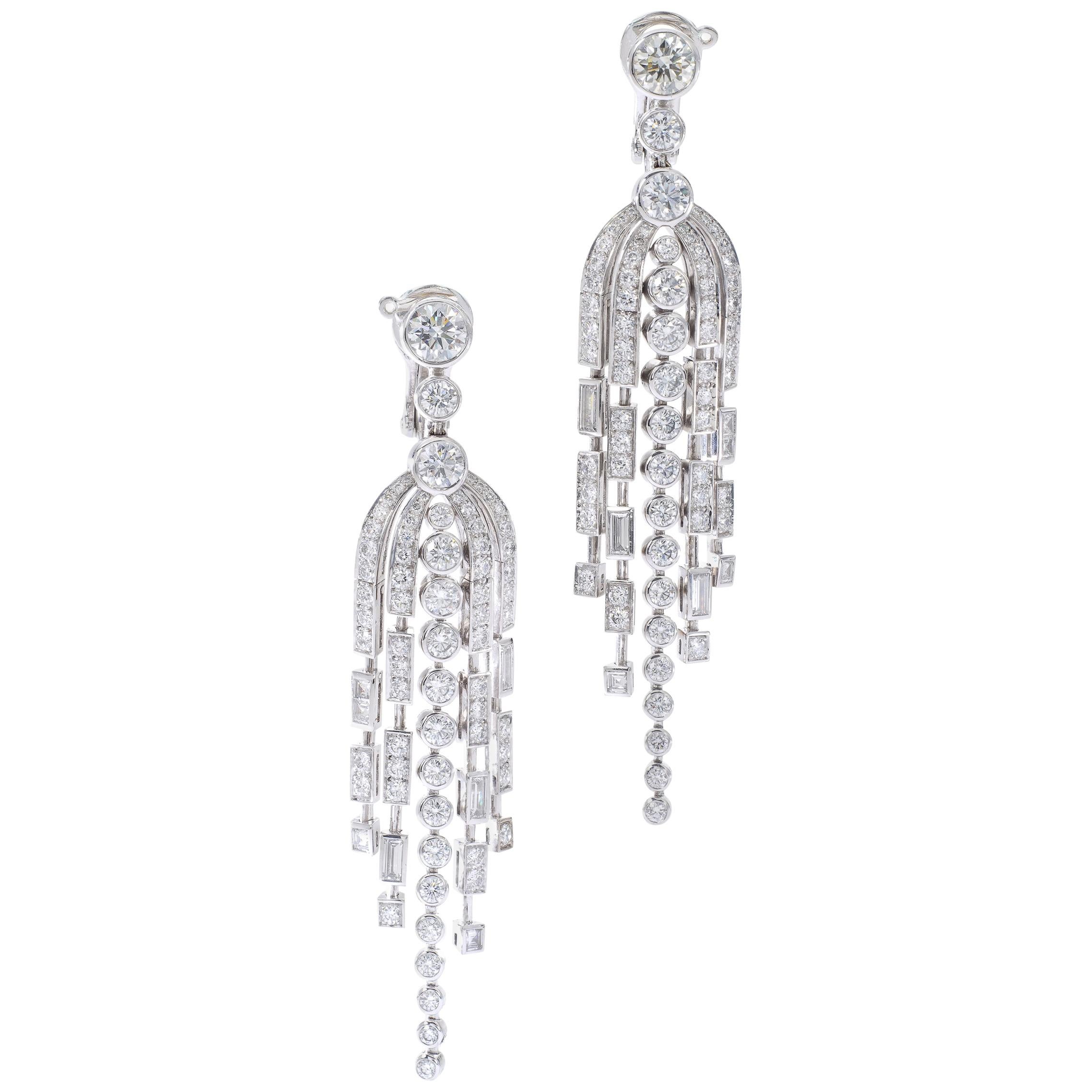 Chanel Diamond Earrings - 225 For Sale on 1stDibs