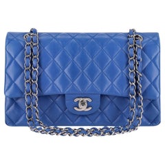 Chanel Diamond Quilted Lambskin Medium Timeless Double Flap Bag