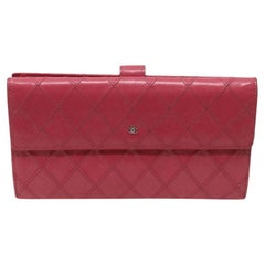 Chanel Caviar Leather French Kisslock Wallet CC-W0128P-0003